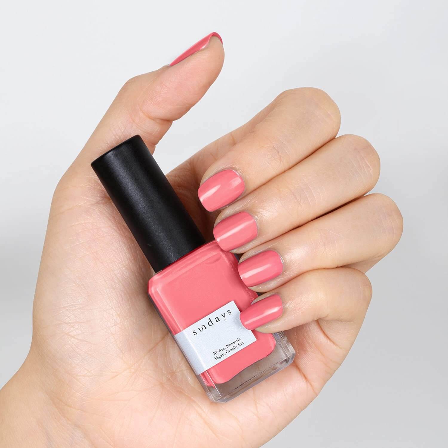 Sundays 10-Free, Nontoxic Nail Polish No.09 (Coral)
