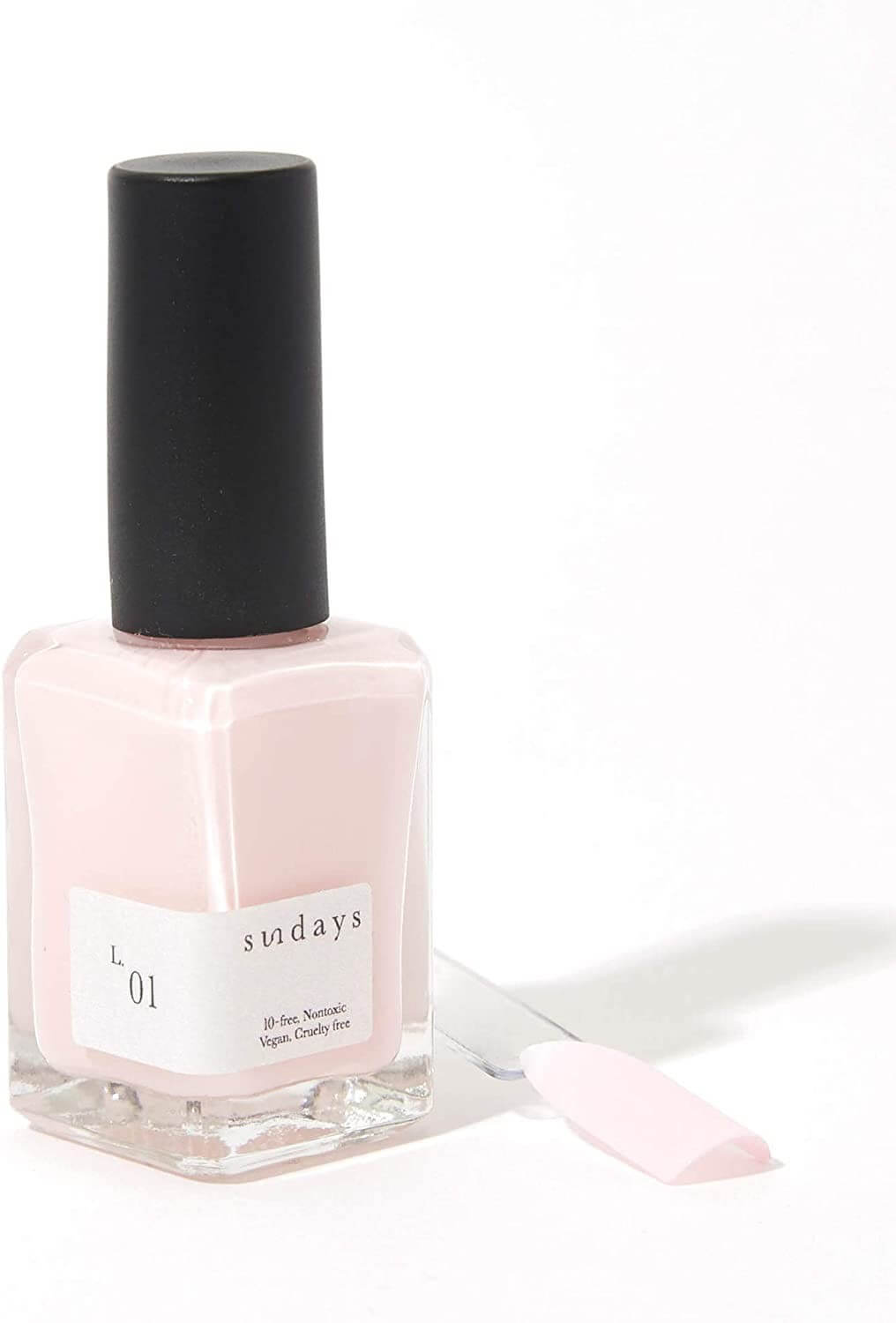 Sundays 10-Free, Nontoxic Nail Polish No.L01 (Pastel Pink)