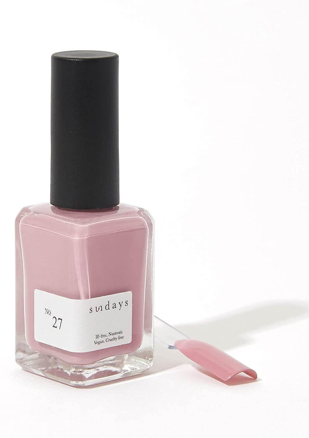 Sundays 10-Free, Nontoxic Nail Polish No.27 (Powder Rose)