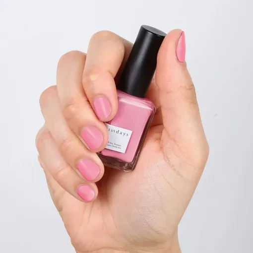 Sundays 10-Free, Nontoxic Nail Polish No.10 Bubblegum pink