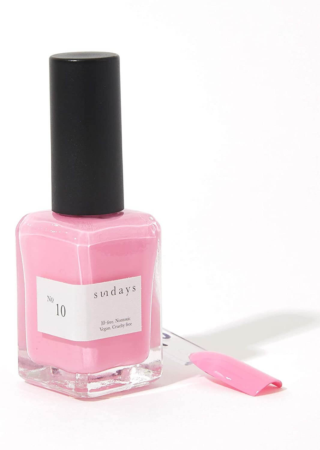 Sundays 10-Free, Nontoxic Nail Polish No.10 Bubblegum pink