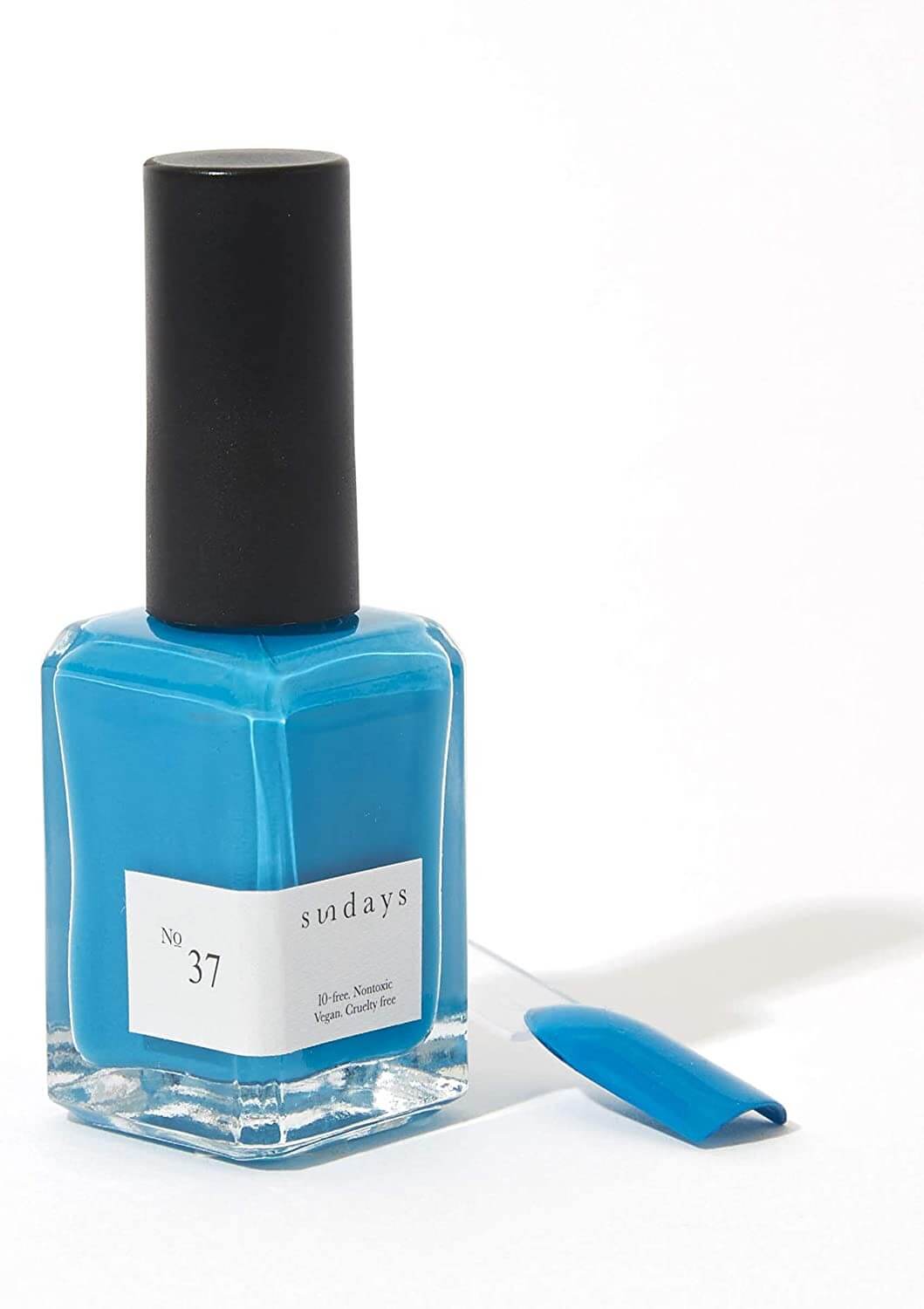 Sundays 10-Free, Nontoxic Nail Polish No.37 (Aquamarine)