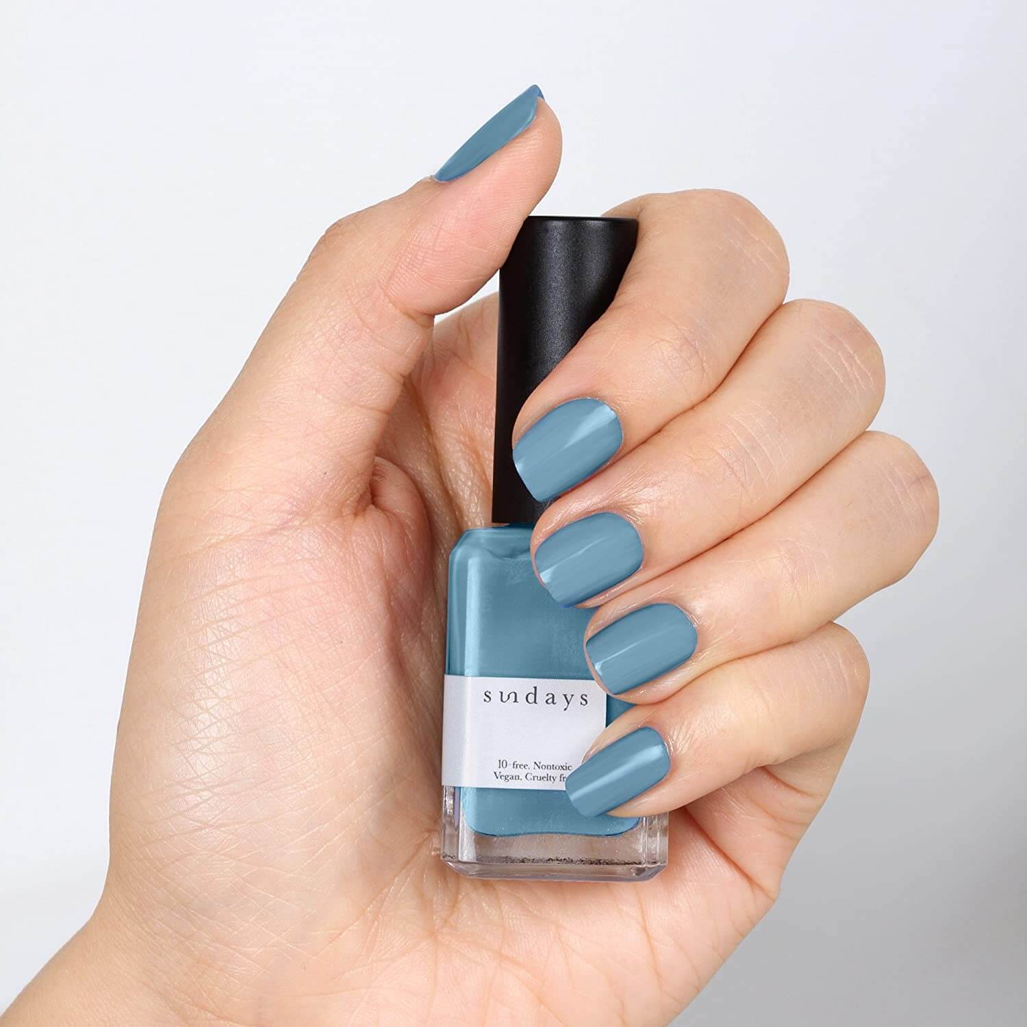 Sundays 10-Free, Nontoxic Nail Polish No.37 (Aquamarine)