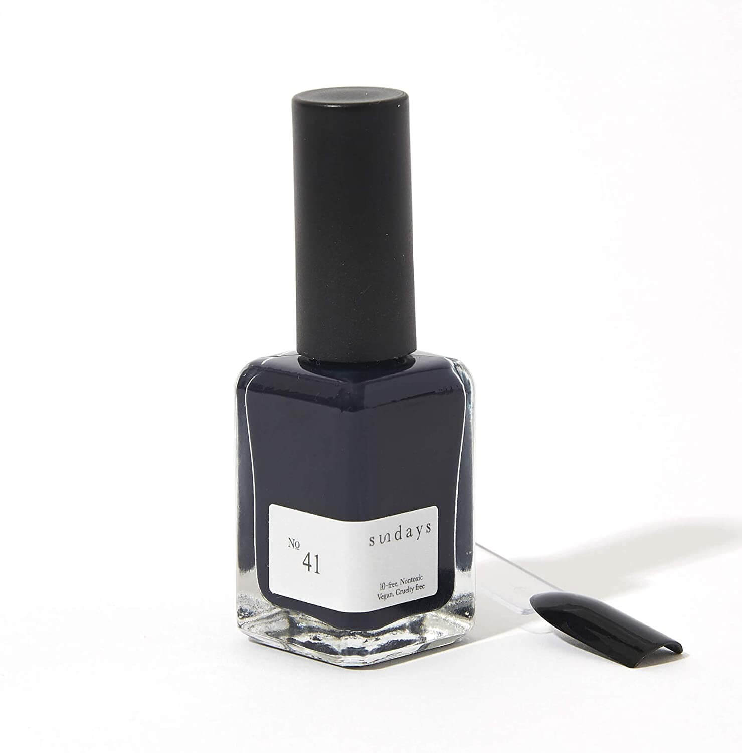 Sundays 10-Free, Nontoxic Nail Polish No.41 (Midnight Ocean)