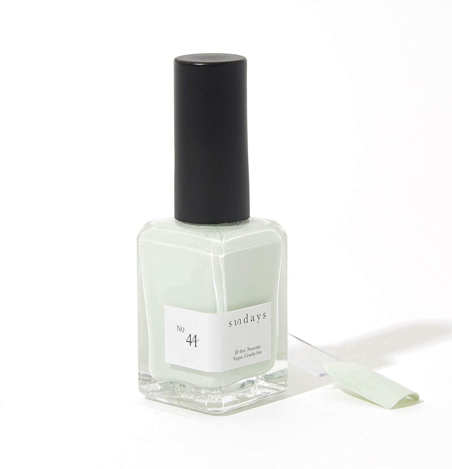 Sundays 10-Free, Nontoxic Nail Polish No.44 (Mild Mint)