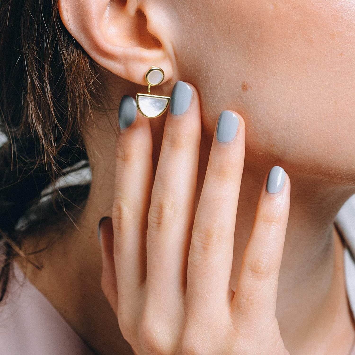 Sundays 10-Free, Nontoxic Nail Polish No.31 (Muted Gray)