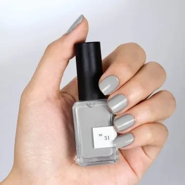 Sundays 10-Free, Nontoxic Nail Polish No.31 (Muted Gray)