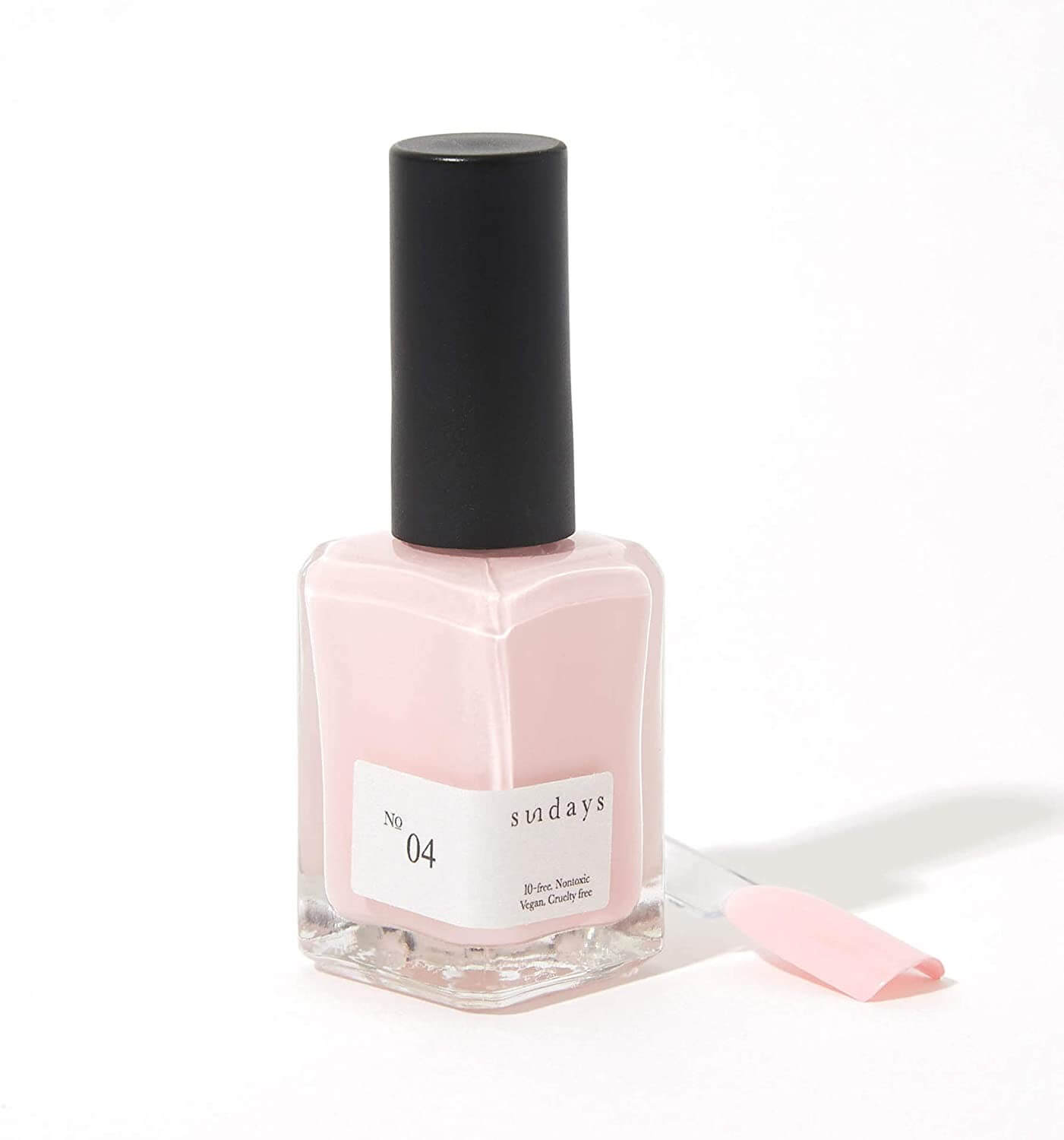 Sundays 10-Free, Nontoxic Nail Polish No.04 (Soft baby pink)