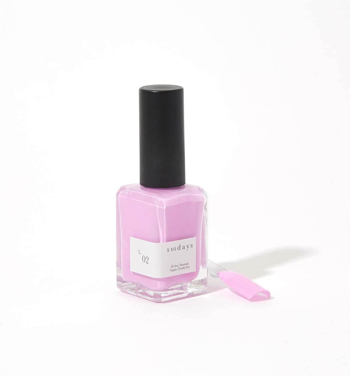 Sundays 10-Free, Nontoxic Nail Polish No.L02 (Violet)