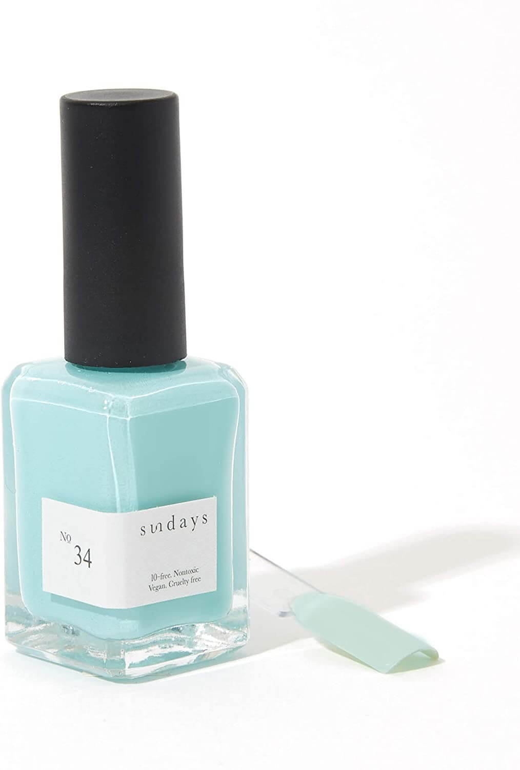 Sundays 10-Free, Nontoxic Nail Polish No.34 (Eggshell Turquoise)