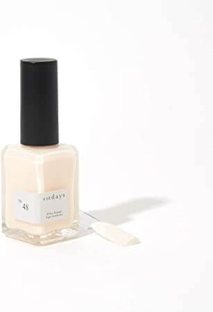 Sundays 10-Free, Nontoxic Nail Polish No.48 (Soft Eggshell-sheer)