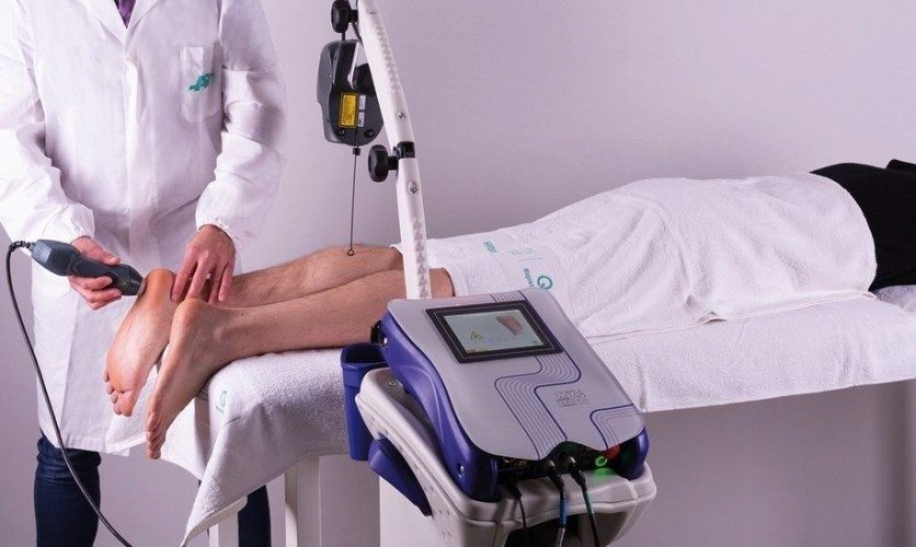 Laser therapy at Flawless Feet