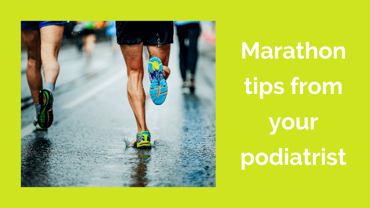 12 marathon running tips from your podiatrist