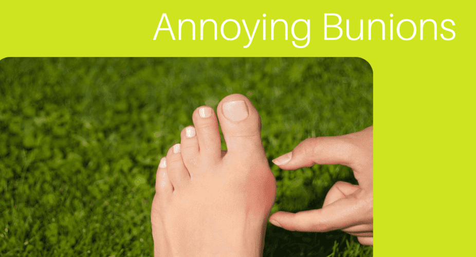 I’ve noticed a bunion is forming; what should I do?