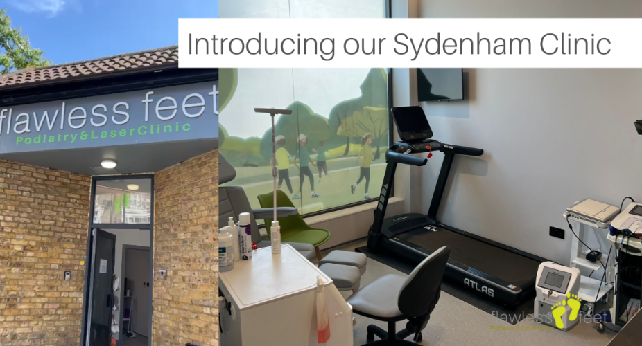 Introducing our new Flawless Feet Clinic in Sydenham